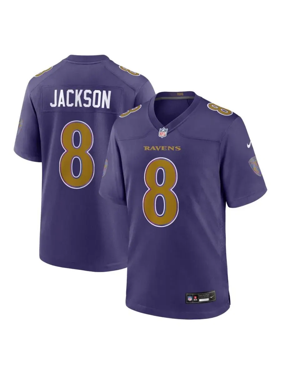 Мужская футболка Nike Lamar Jackson Game Jersey