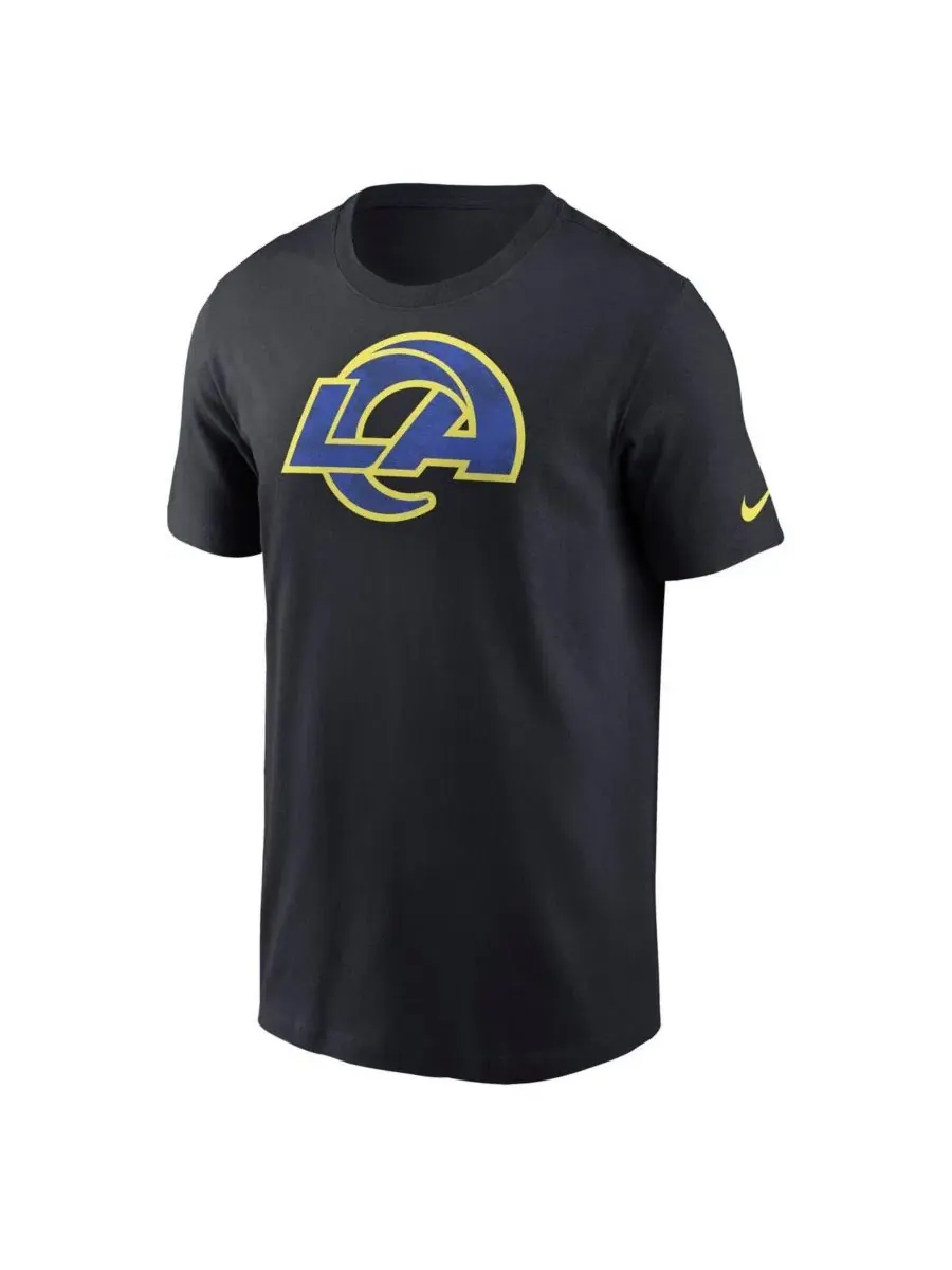 Футболка с принтом Los Angeles Rams 2025 Rivalries Collection Essential Nike — изображение 2 из 3, синий