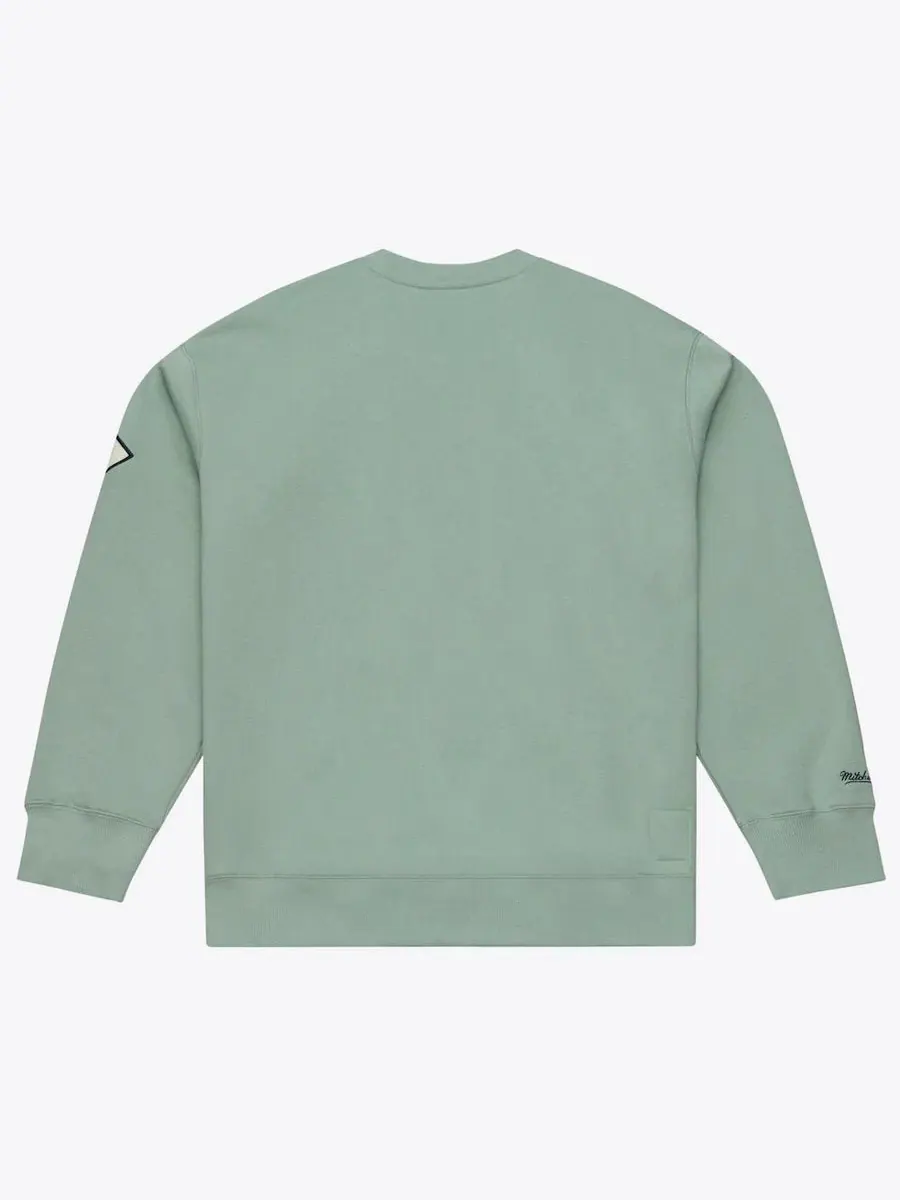 Флисовая толстовка Philadelphia Phillies Yacht Rock Mitchell & Ness — изображение 5 из 5, зеленый