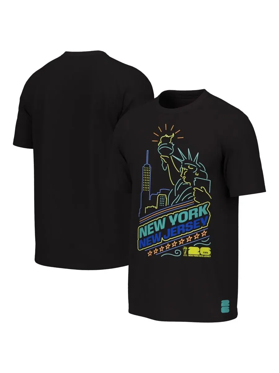 Футболка с длинным рукавом FIFA World Cup 2026 New York/New Jersey Neon City Night Outerstuff