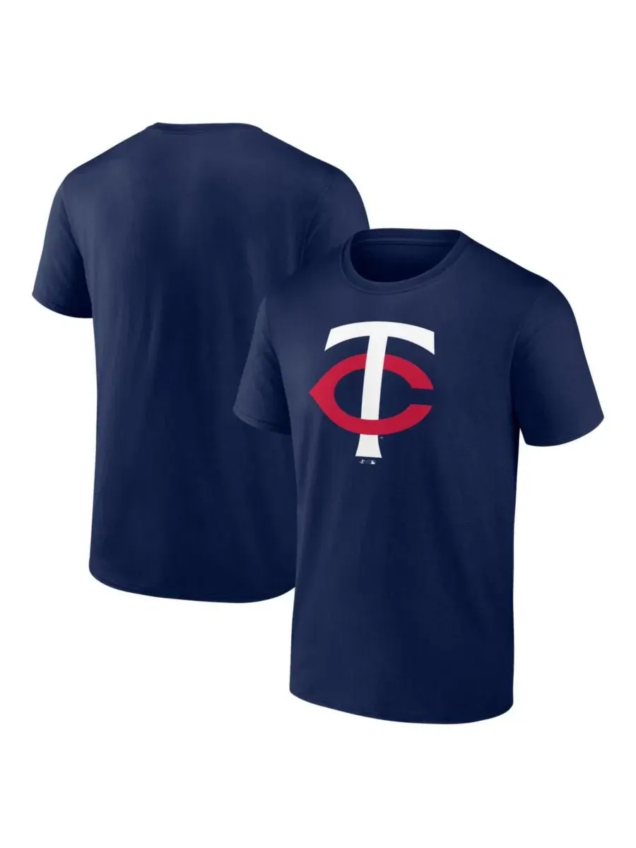 Футболка с длинным рукавом Minnesota Twins Logo Logo Athletic