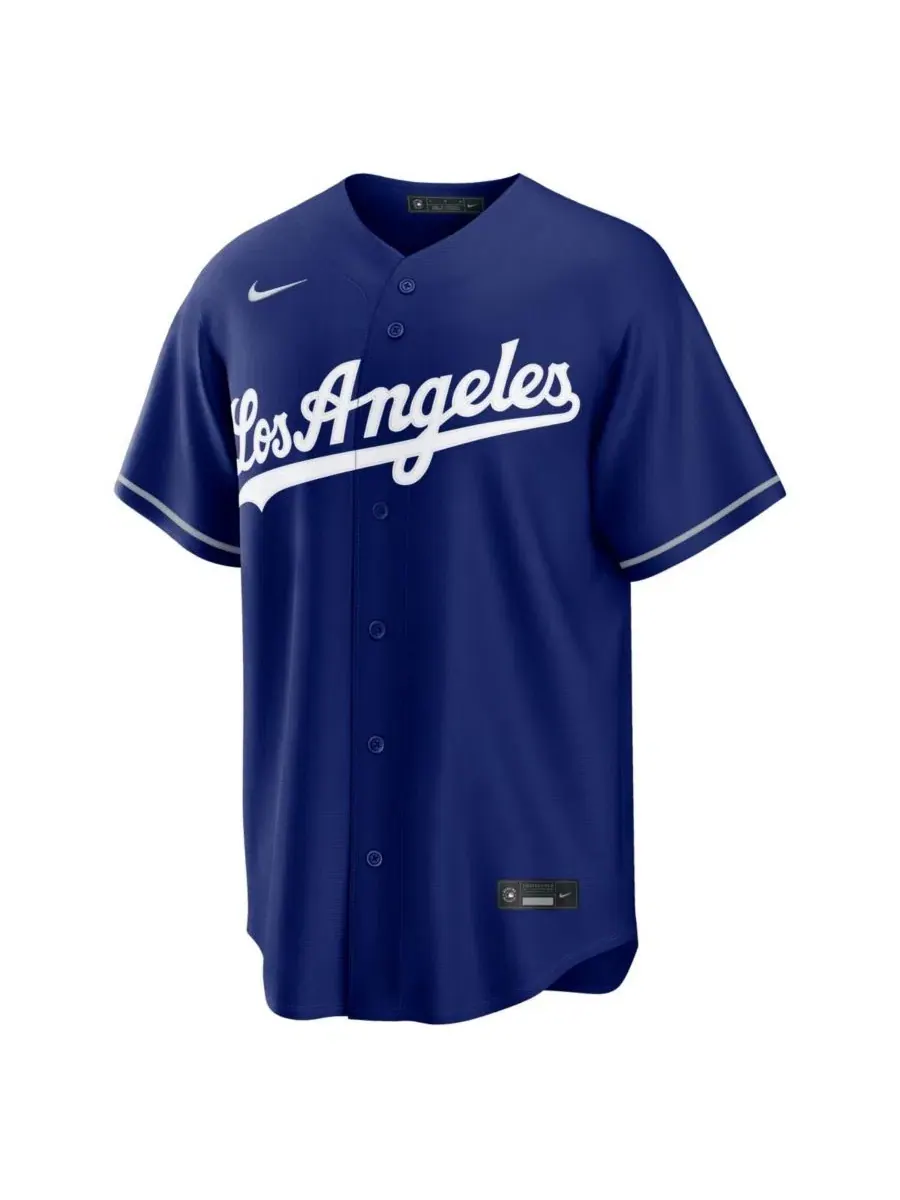 Бейсбольная джерси Nike Los Angeles Dodgers Alternate Replica — изображение 2 из 3, королевский синий