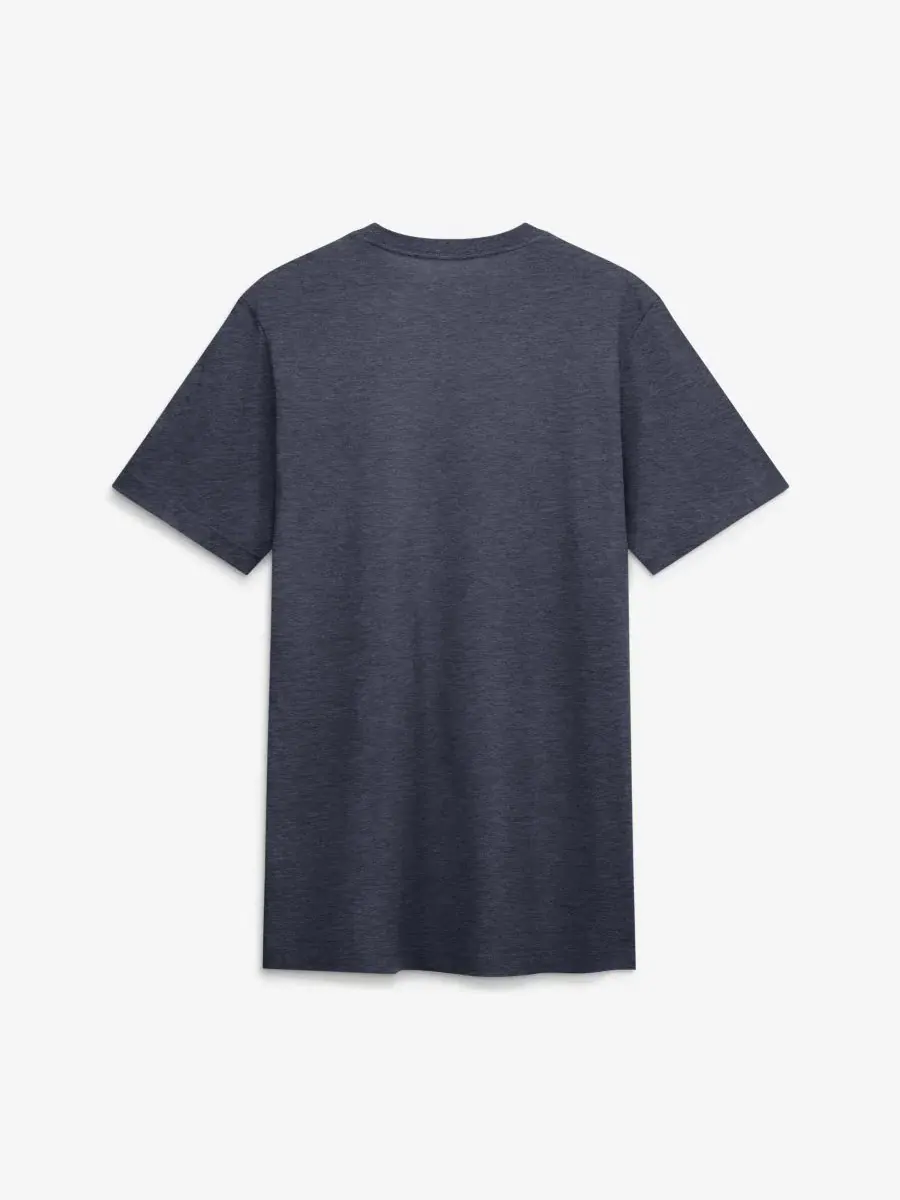 Футболка с длинным рукавом Cooperstown Logo Tri-Blend Nike — изображение 2 из 4, темно-синий