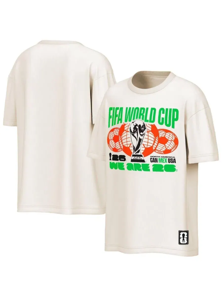 Футболка с принтом FIFA World Cup 2026 Mexico Global Event Outerstuff