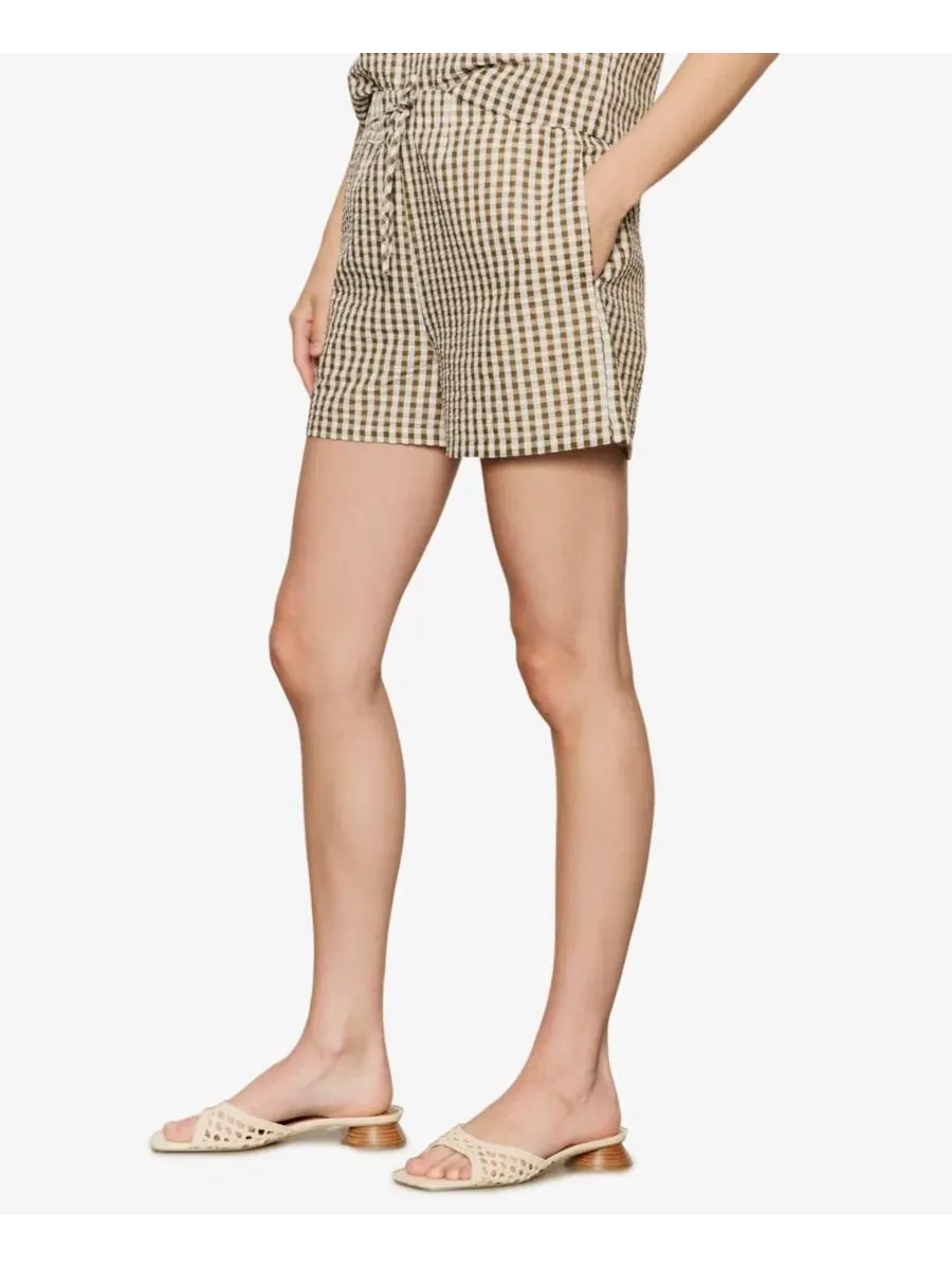 Шорты из сисака в клетку гингем Sanctuary, Timber/collagen Gingham — изображение 3 из 5