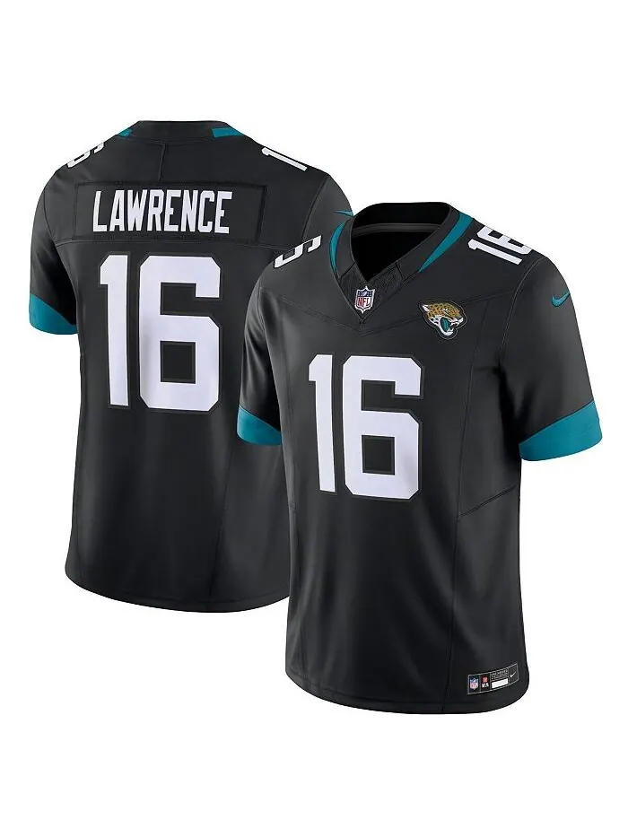 Мужская черная майка Trevor Lawrence Jacksonville Jaguars Alternate Vapor FUSE Limited Nike