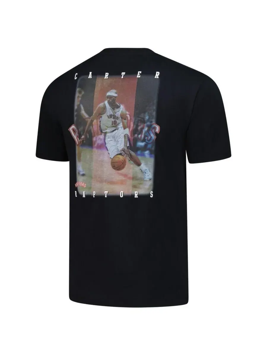 Mitchell & Ness Мужская черная футболка Винса Картера "Торонто Рэпторс" из коллекции Hardwood — изображение 3 из 3, черный