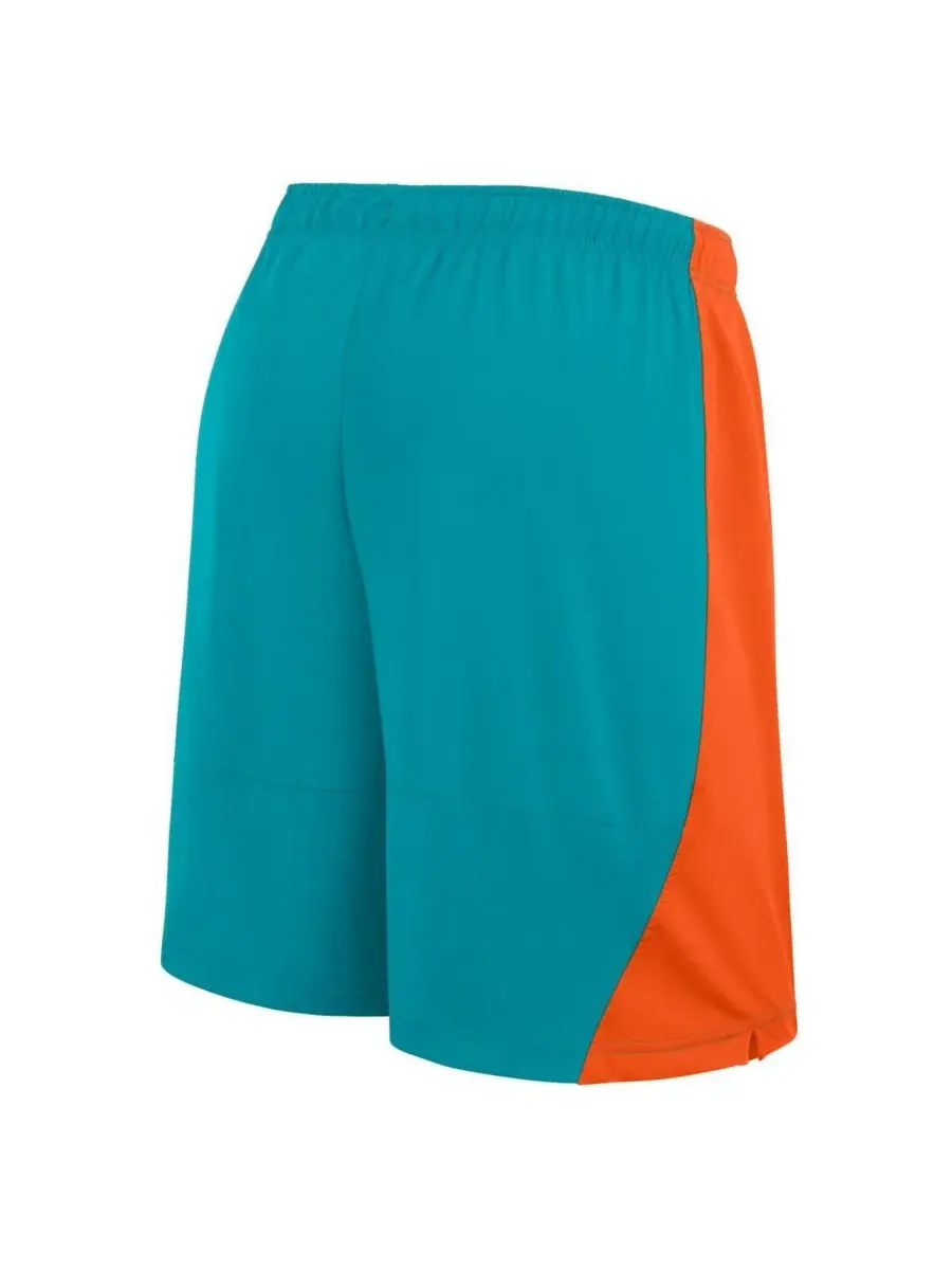 Мужские шорты Aqua Miami Dolphins No Defense Shorts Fanatics — изображение 3 из 3, голубой