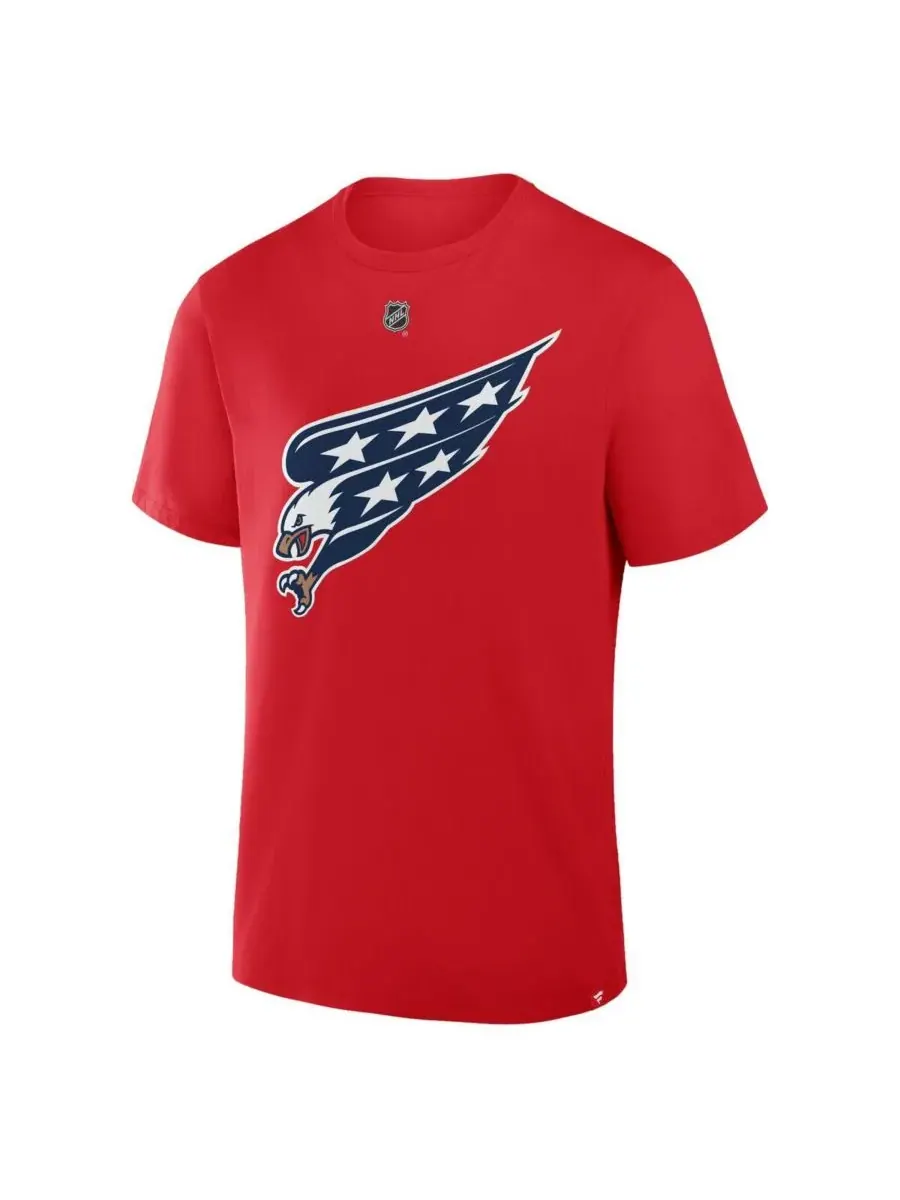 Fanatics Мужская красная футболка Dylan Strome Washington Capitals с именем и номером игрока — изображение 2 из 3, красный