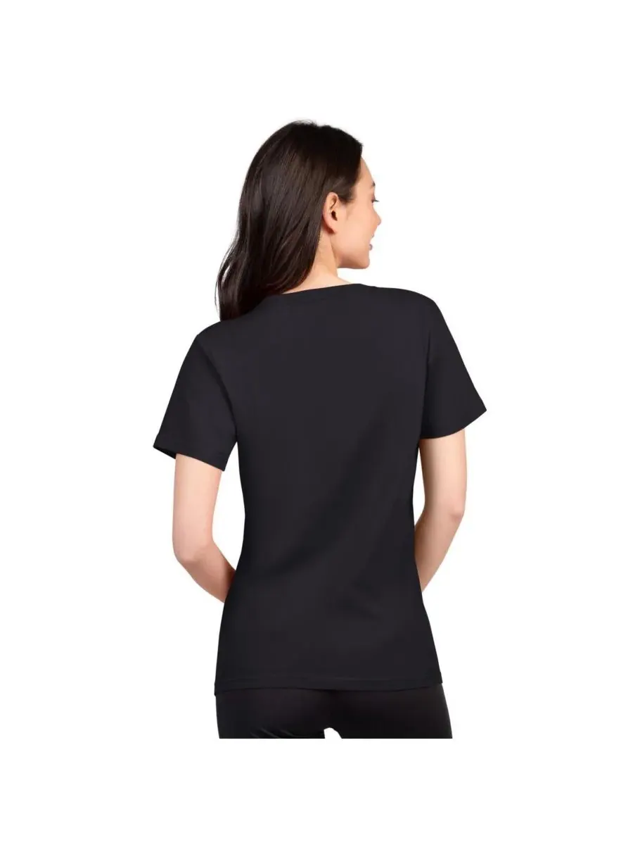 G-III 4Her by Carl Banks Женская черная футболка New Orleans Saints Super-Slim Lightweight Winning — изображение 2 из 2
