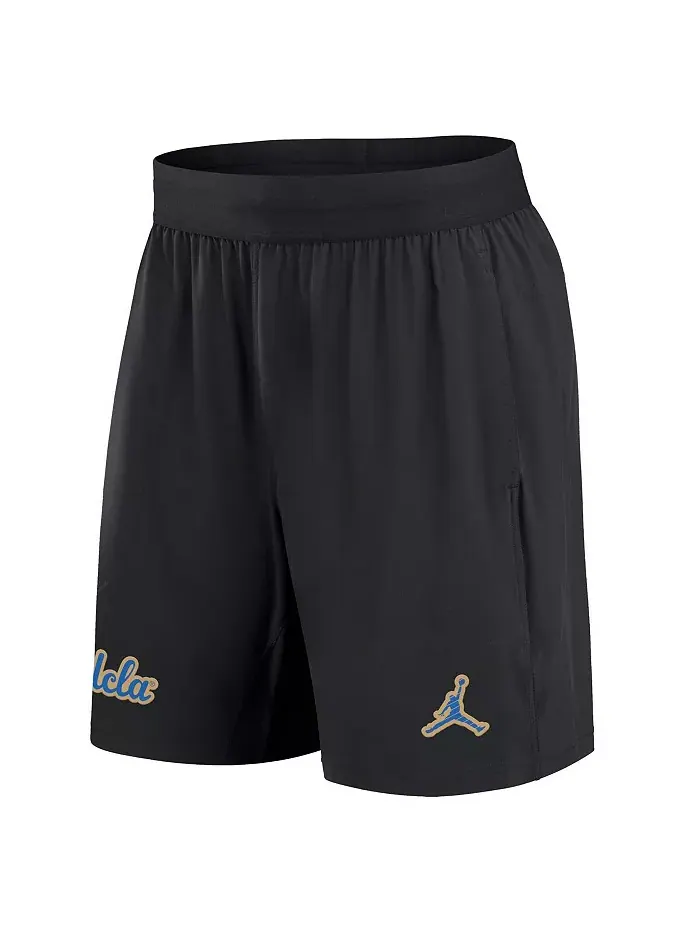 Мужские черные шорты UCLA Bruins 2024 Sideline Performance Jordan — изображение 4 из 4
