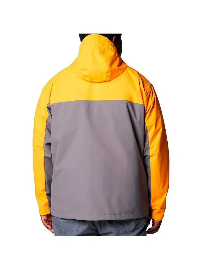Мужская куртка Scarlet Ohio State Buckeyes Big Tall Field Bound Omni-Tech на молнии Columbia — изображение 3 из 3