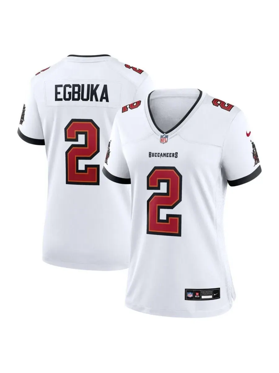 Женская игровая футболка Nike Emeka Egbuka Tampa Bay Buccaneers