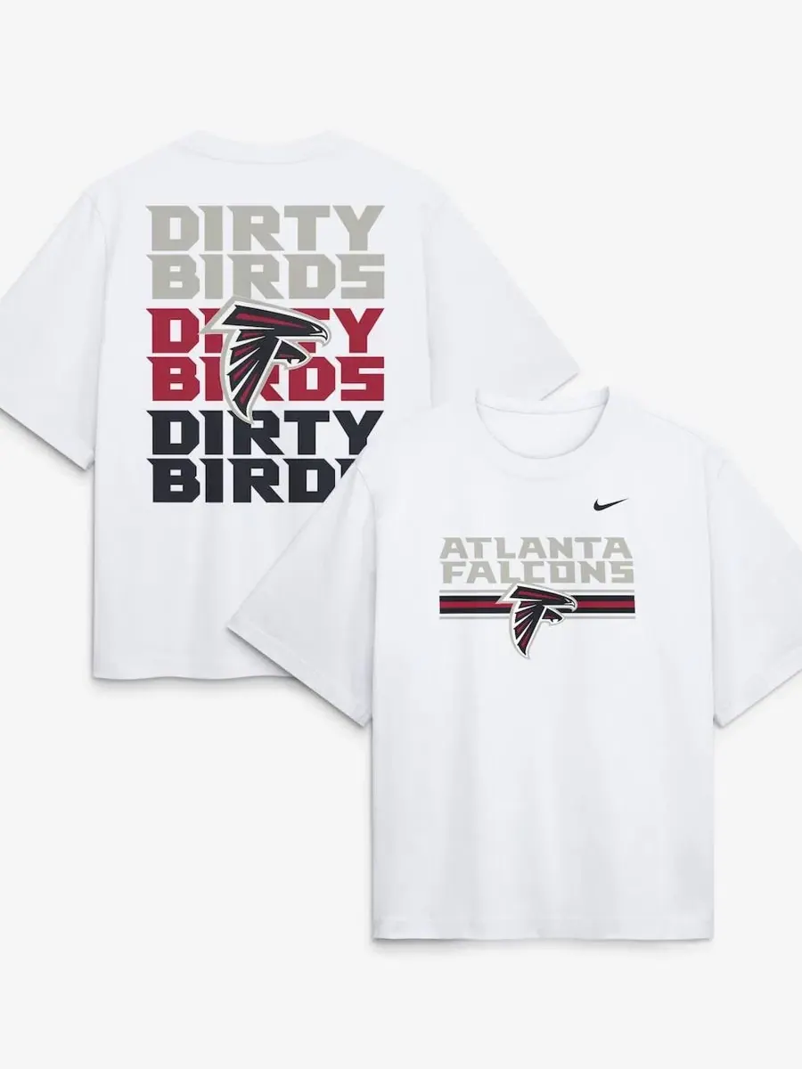 Футболка свободного кроя с принтом Atlanta Falcons Redesign Boxy Nike