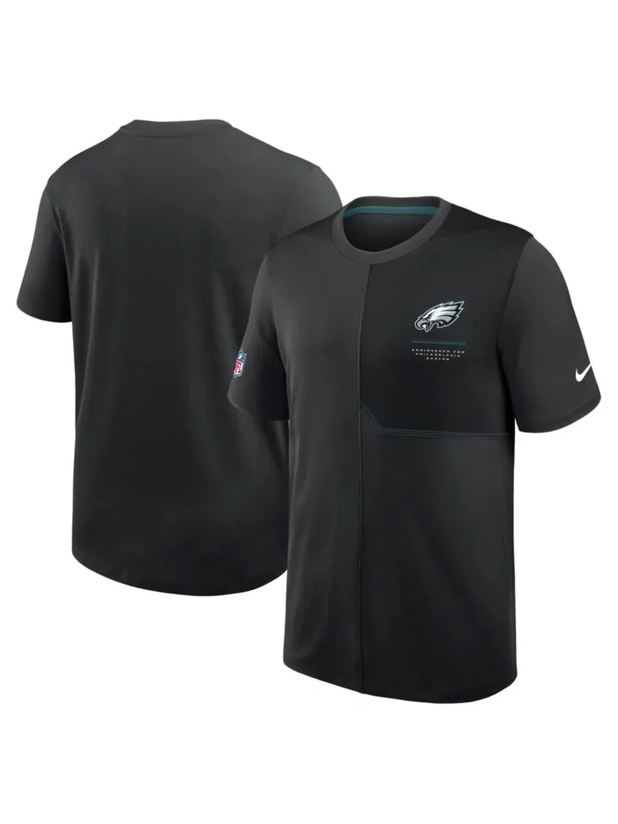 Футболка с длинным рукавом с логотипом команды Philadelphia Eagles Nike