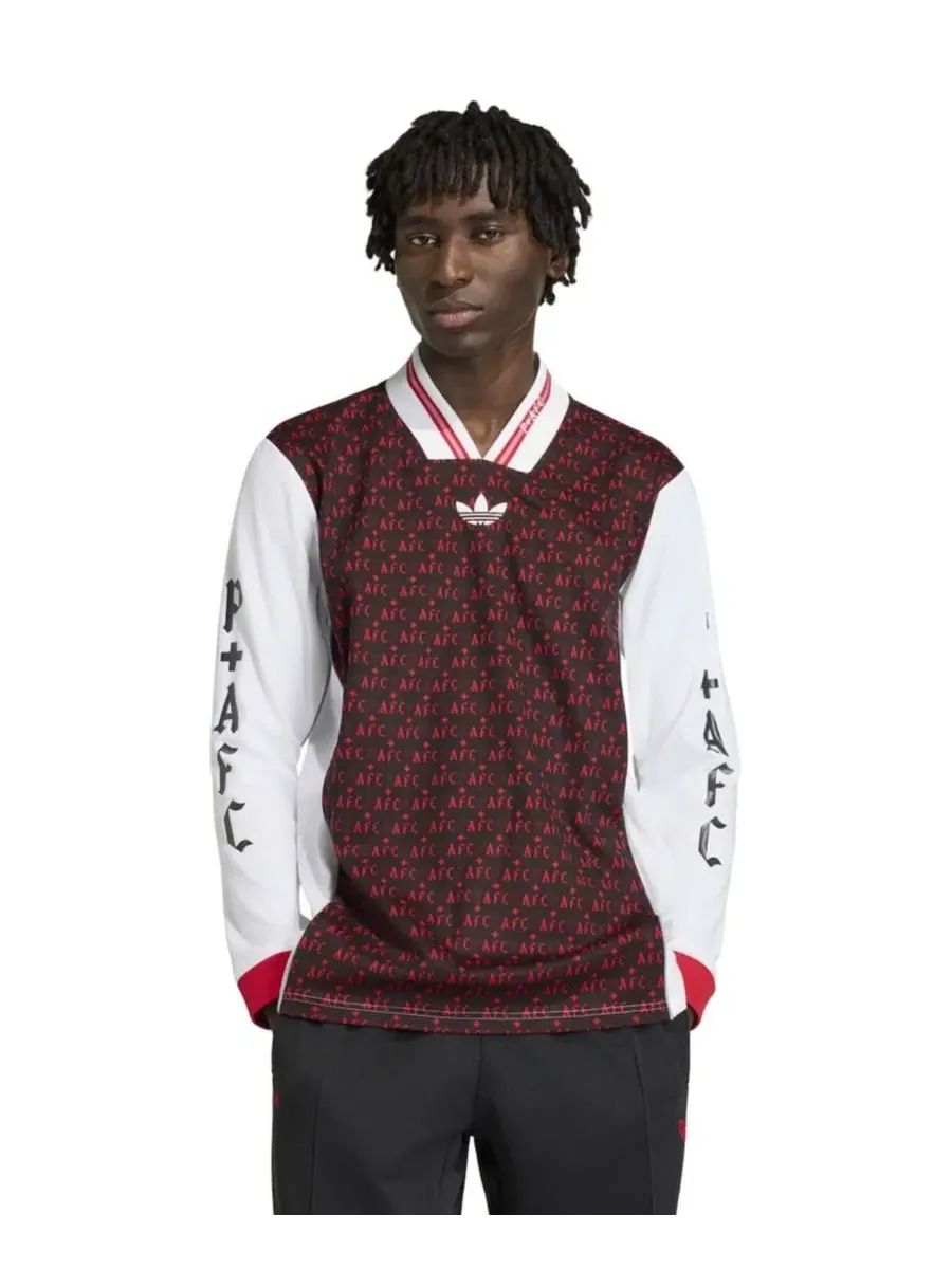Футболка-джерси с длинным рукавом с принтом Arsenal x Places Faces Lifestyler adidas