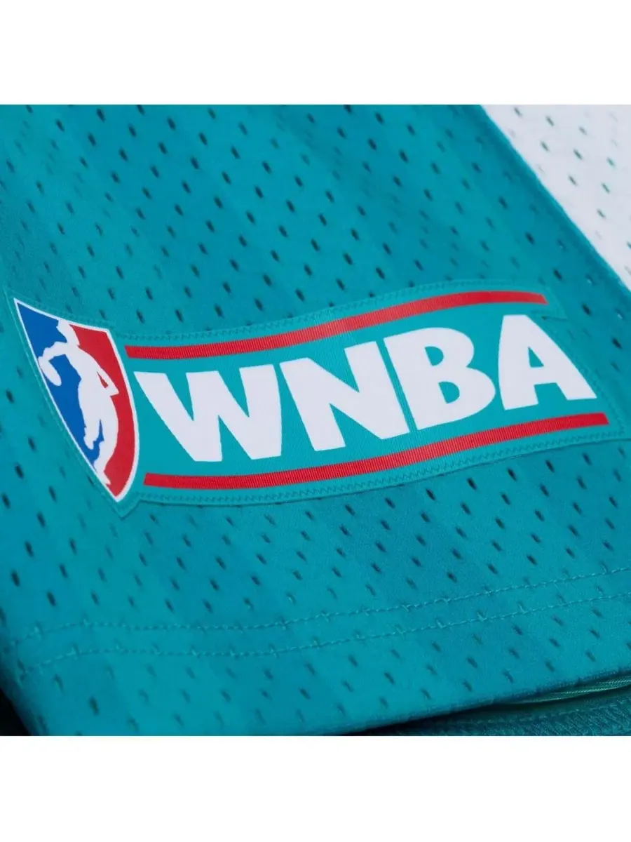 Шорты Mitchell & Ness Charlotte Sting 2001 Court Origins Swingman — изображение 3 из 4, бирюзовый