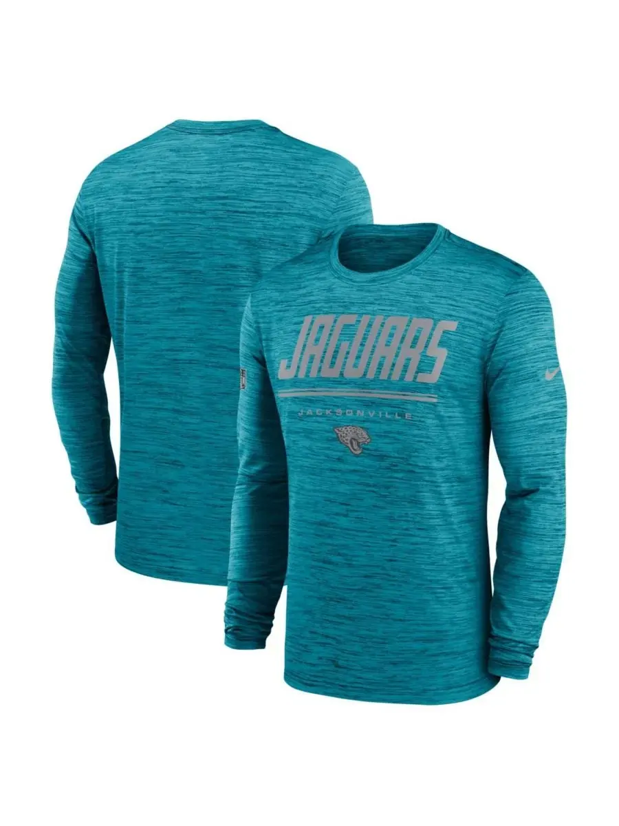 Футболка с длинным рукавом с принтом Sideline Offensive Transition Velocity Dri-FIT Nike