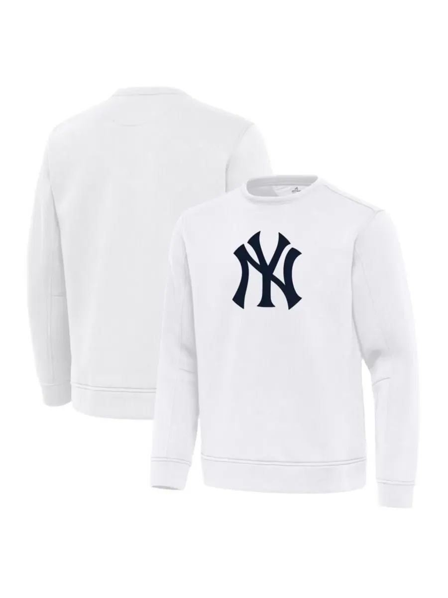Легкий пуловер с длинным рукавом New York Yankees Relevant Antigua