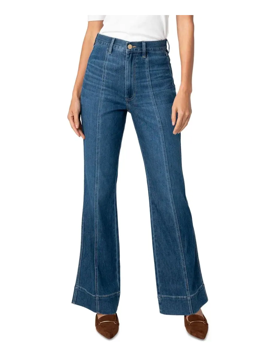 Джинсы с высокой посадкой и расклешенным кроем Seamed Bootcut Liverpool Los Angeles, Bayshore