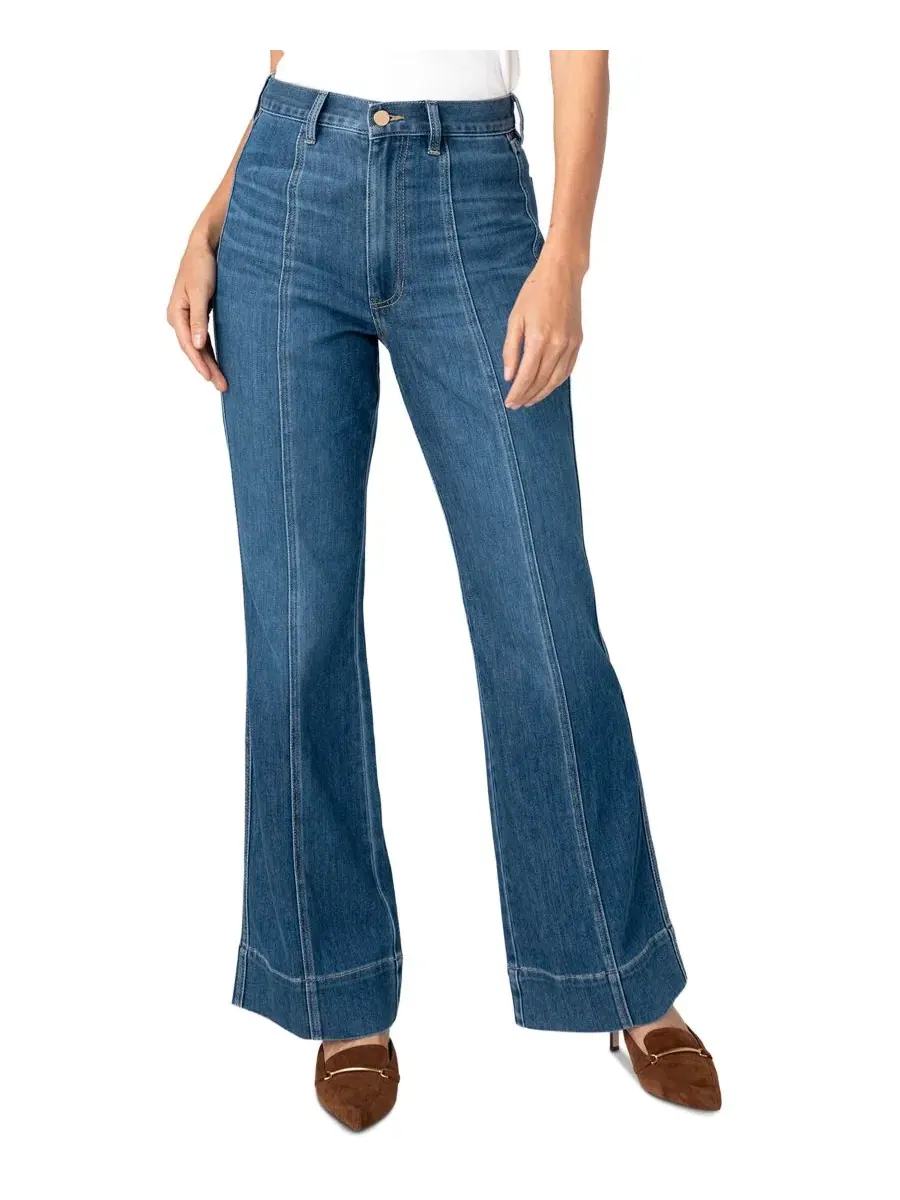 Джинсы с высокой посадкой и расклешенным кроем Seamed Bootcut Liverpool Los Angeles, Bayshore — изображение 2 из 4