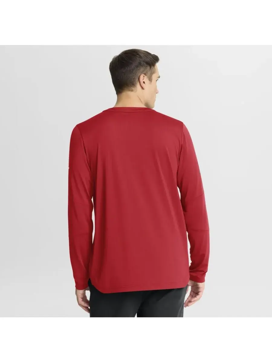 Fanatics Мужская красная футболка с длинным рукавом Detroit Red Wings Authentic Pro Centennial Rink — изображение 2 из 3