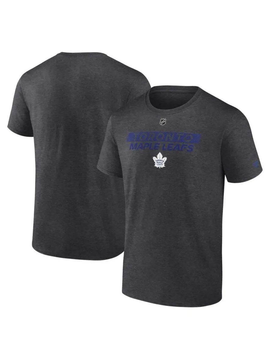 Fanatics Мужская футболка Toronto Maple Leaf's Authentic Pro Core Primary цвета меланж и