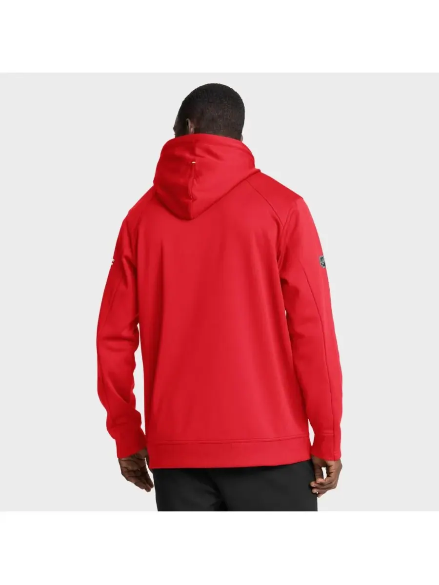 Fanatics Мужская красная толстовка Detroit Red Wings Authentic Pro Centennial Rink — изображение 2 из 3, красный