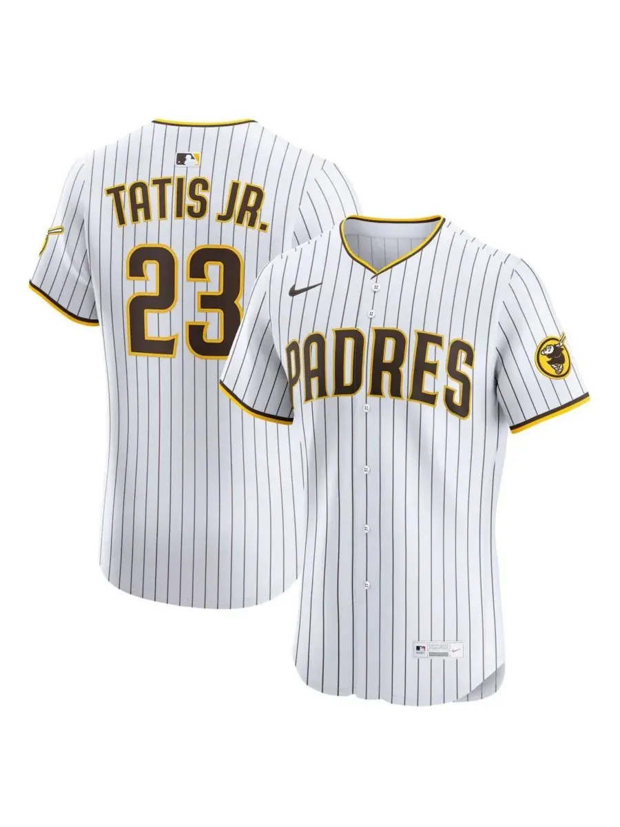 Nike Мужская белая майка Fernando Tatis Jr. San Diego Padres Home Elite