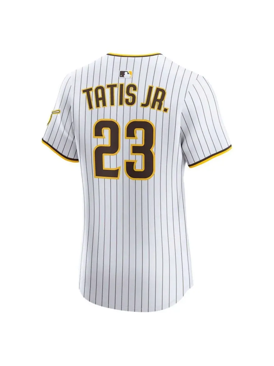 Nike Мужская белая майка Fernando Tatis Jr. San Diego Padres Home Elite — изображение 2 из 3, белый
