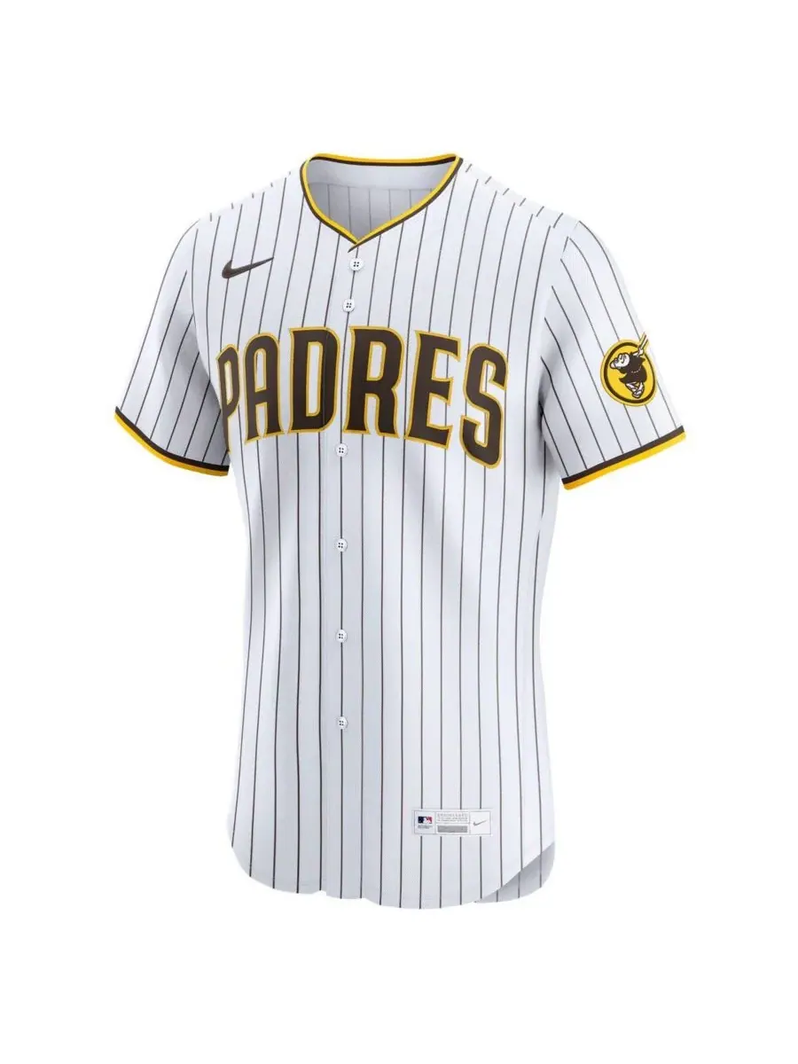 Nike Мужская белая майка Fernando Tatis Jr. San Diego Padres Home Elite — изображение 3 из 3, белый