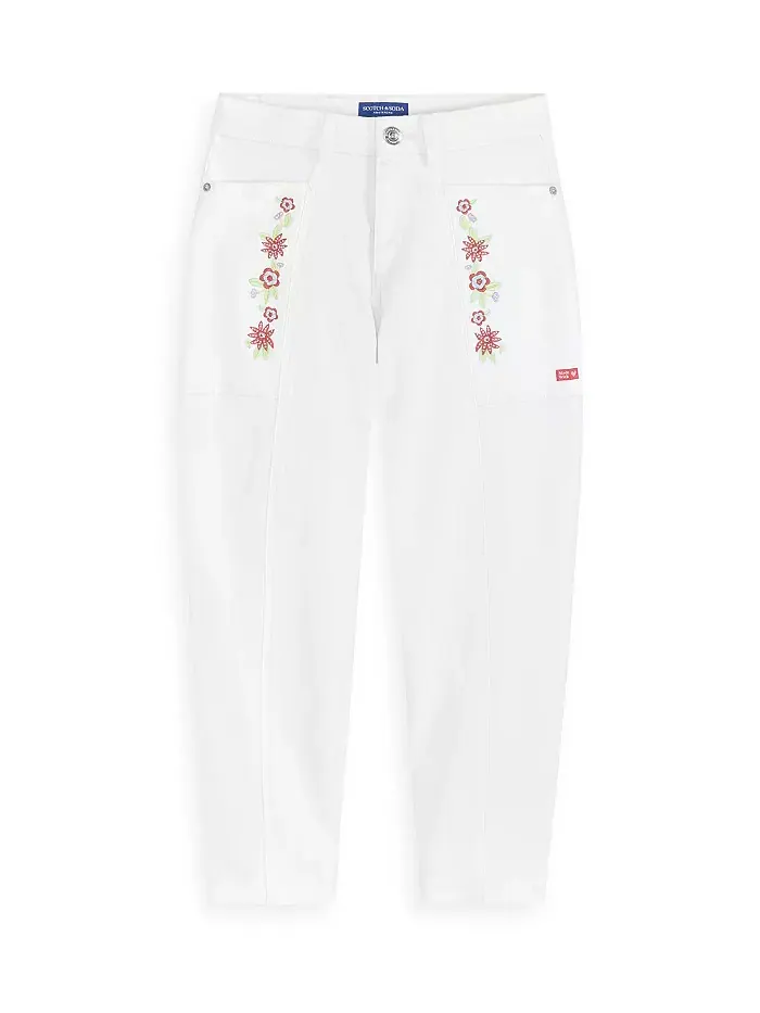 Джинсы Big Girls Denim Group с эффектом стрейч SCOTCH & SODA