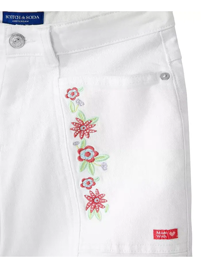 Джинсы Big Girls Denim Group с эффектом стрейч SCOTCH & SODA — изображение 3 из 4