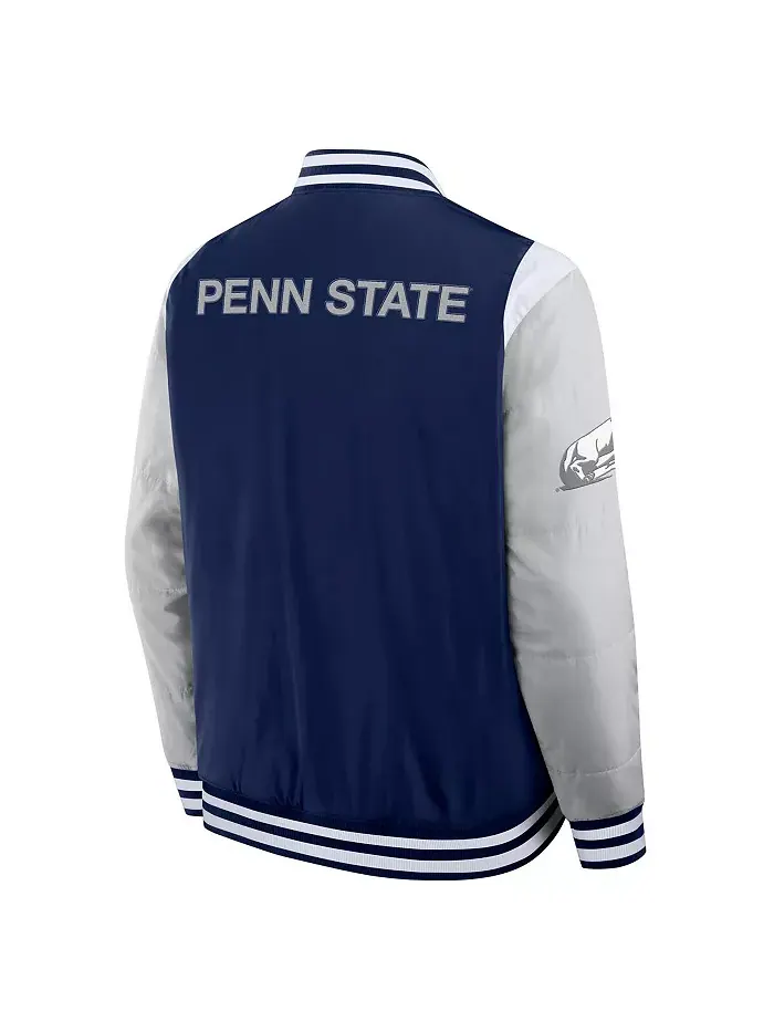 Мужская синяя куртка с полной застежкой Penn State Nittany Lions Elements Elite Fanatics — изображение 3 из 3