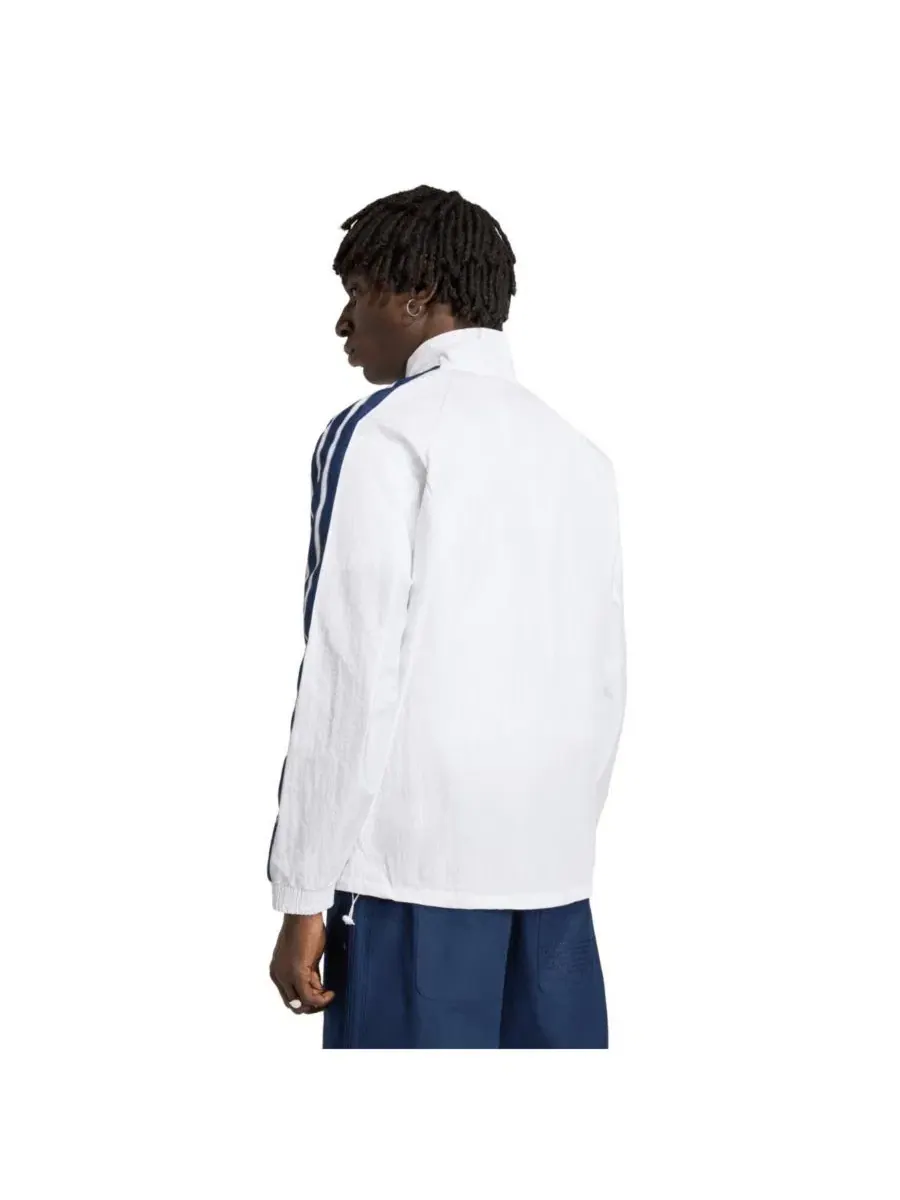 Куртка-ветровка с принтом, модель LA Galaxy 2026 Anthem Raglan Full-Zip adidas — изображение 2 из 5, белый