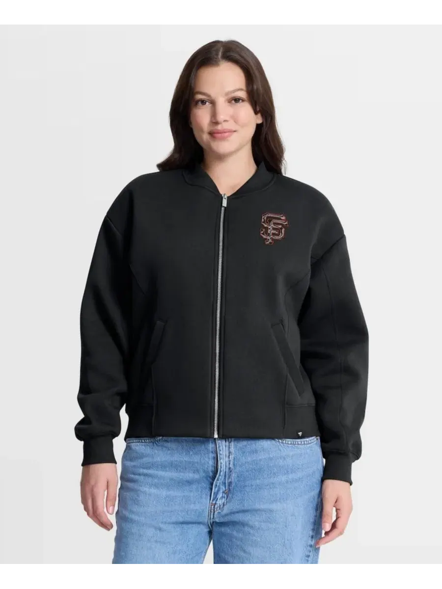 Женская куртка Oversized Rage Against Full-Zip Jacket Fanatics — изображение 3 из 5, черный