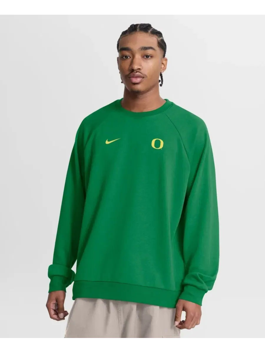 Свитшот с регланом и принтом Oregon Ducks Nike