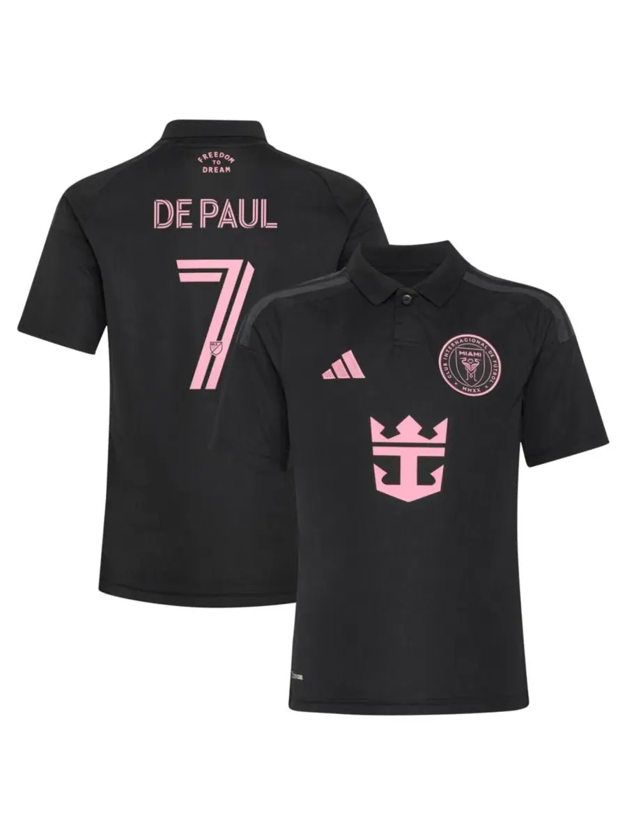 Футболка с длинным рукавом Rodrigo De Paul Inter Miami CF 2026 Presagio Replica adidas