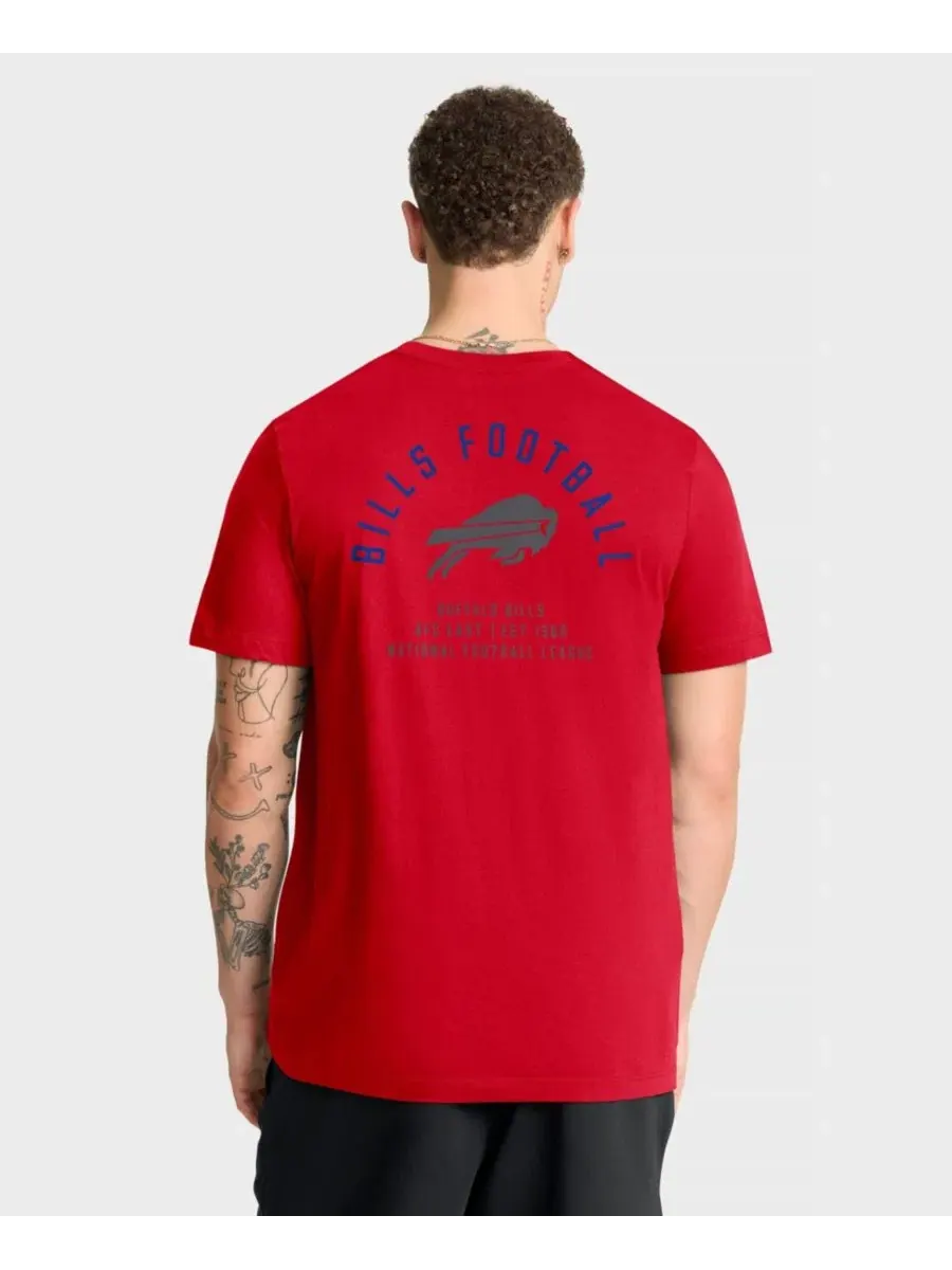 Футболка Nike Buffalo Bills Red Split Logo — изображение 5 из 5, красный
