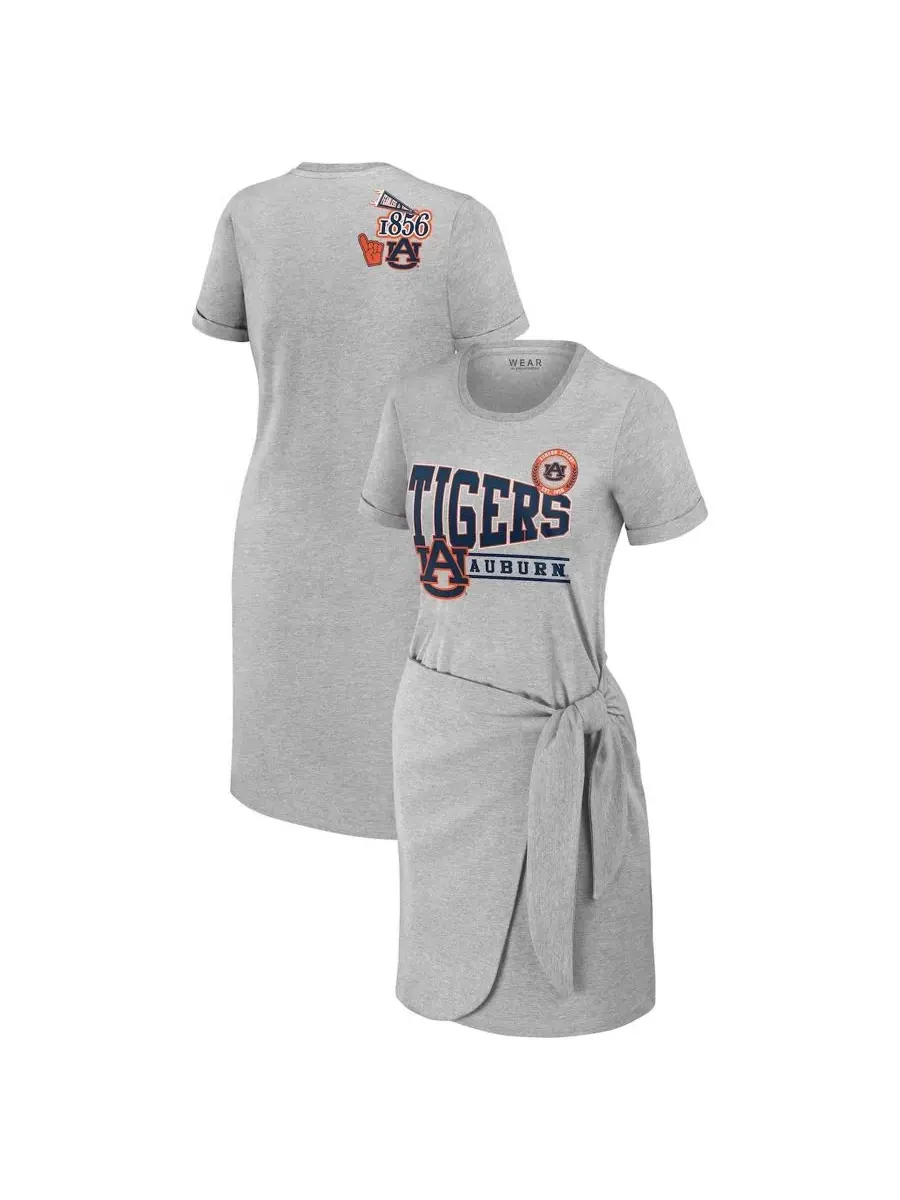 Платье-футболка с узлом Auburn Tigers WEAR by Erin Andrews
