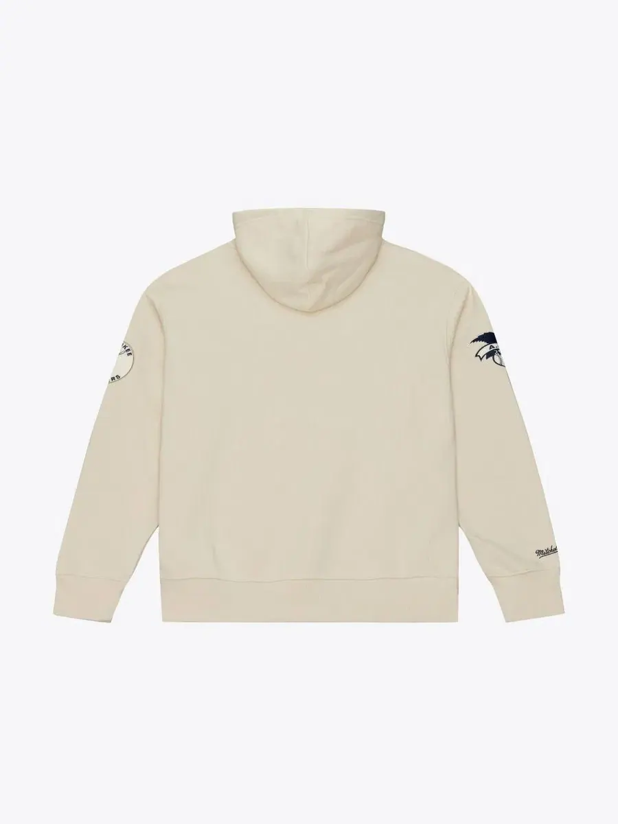 Худи с флисовой подкладкой Yacht Rock Mitchell & Ness — изображение 2 из 5, бежевый