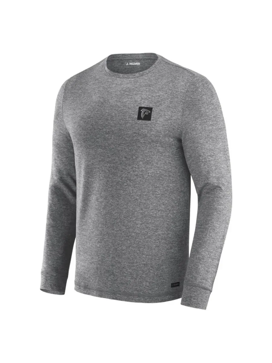 Футболка с длинным рукавом Four Down Long Sleeve T-Shirt J. Palmer — изображение 3 из 5, черный