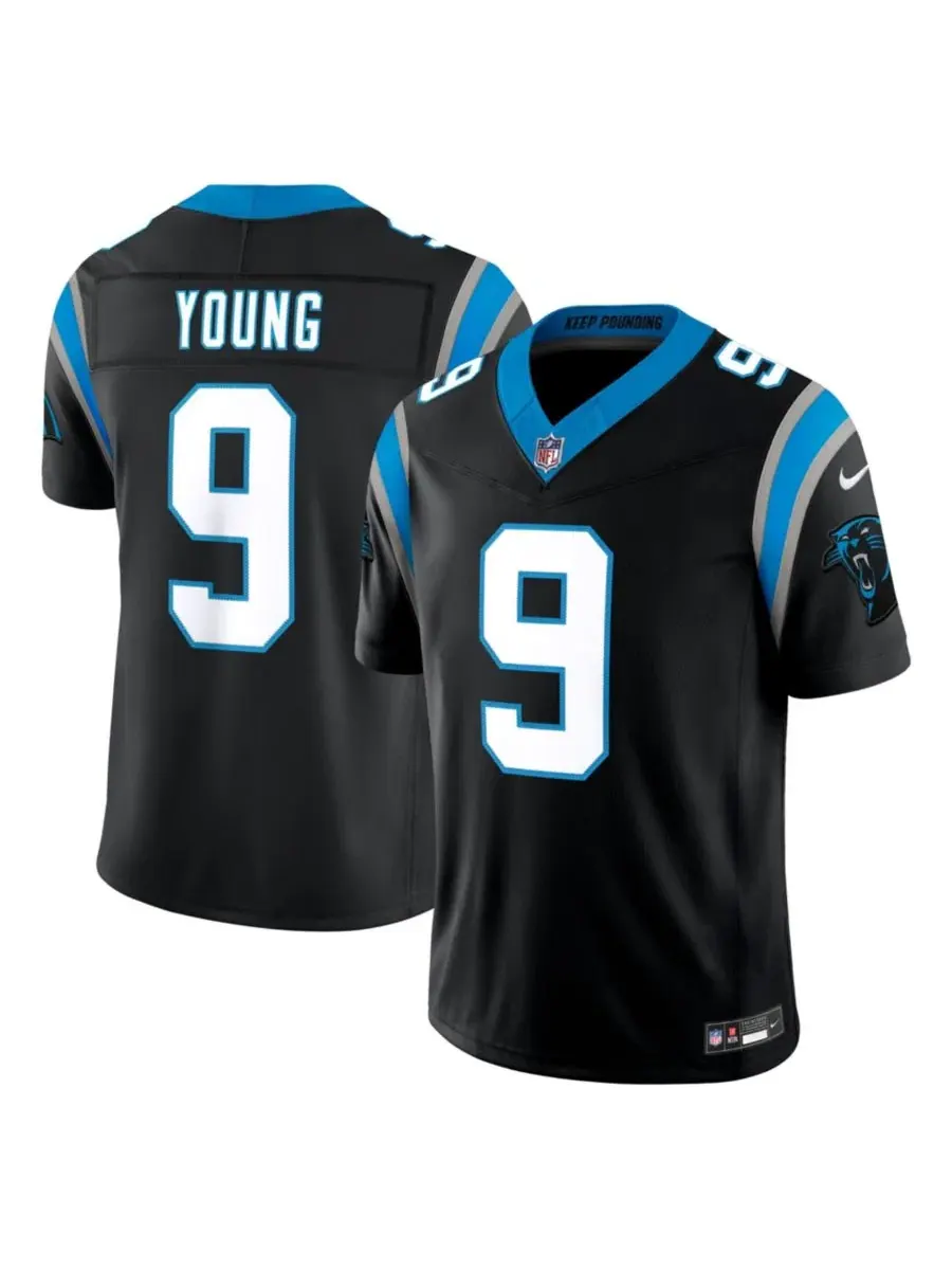 Футболка Nike Bryce Young Carolina Panthers Vapor F.U.S.E. Stitched Limited