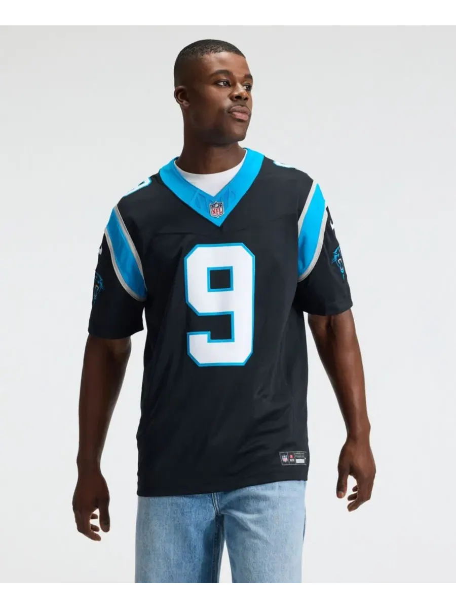 Футболка Nike Bryce Young Carolina Panthers Vapor F.U.S.E. Stitched Limited — изображение 5 из 5, черный