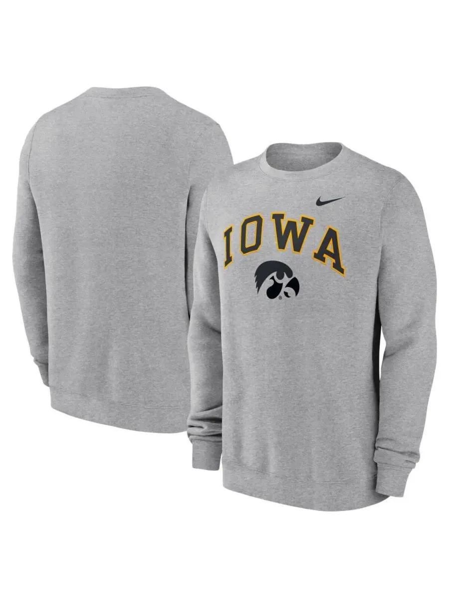 Свитшот Legacy Classic с принтом Iowa Hawkeyes Nike