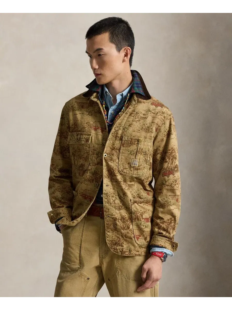 Мужская куртка с принтом North Row Polo Ralph Lauren