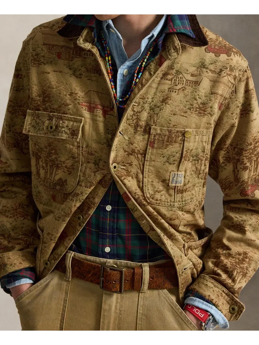 Мужская куртка с принтом North Row Polo Ralph Lauren — изображение 4 из 7