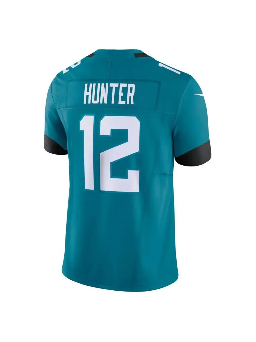 Мужская футболка Travis Hunter Teal Jacksonville Jaguars Team Limited Nike — изображение 2 из 3, бирюзовый