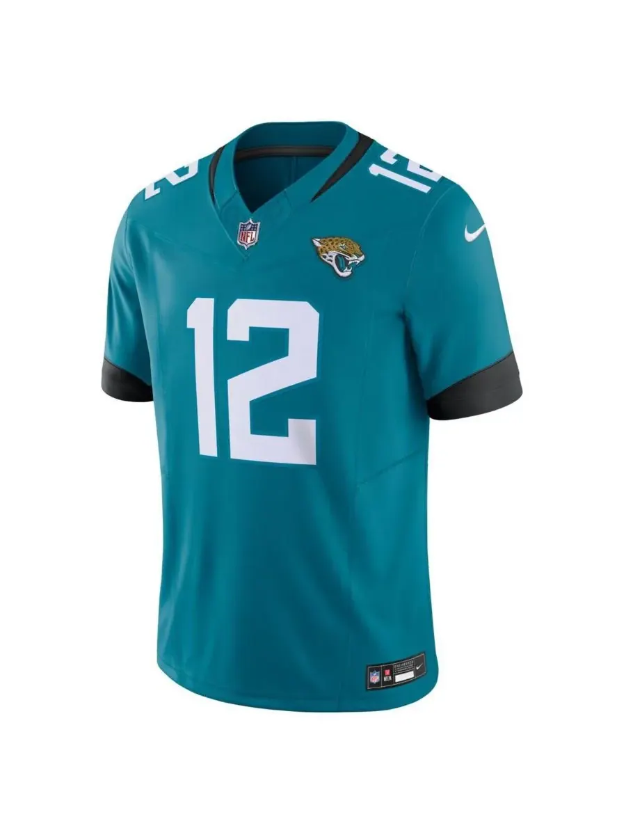 Мужская футболка Travis Hunter Teal Jacksonville Jaguars Team Limited Nike — изображение 3 из 3, бирюзовый