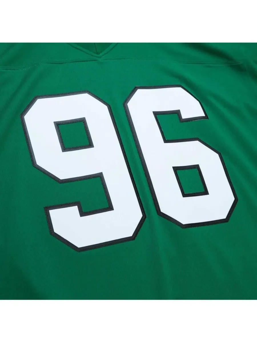 Mitchell & Ness Мужская реплика футболки Clyde Simmons Kelly Green Philadelphia Eagles Legacy — изображение 4 из 4, зеленый